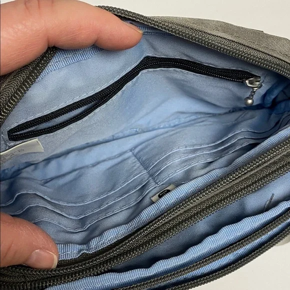 Baggallini Charcoal Messenger Bag - Picture 8 of 14